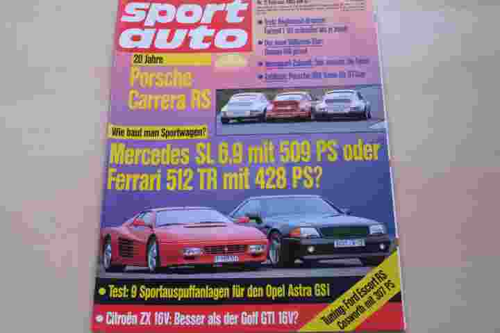 Deckblatt Sport Auto (02/1993)